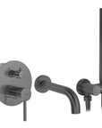 Bateria wannowa podtynkowa Rea Lungo Tytan + Box 1