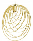 LAMPA SUFITOWA GEOMETRYCZNA APP428-1CP Złota 2