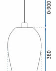 Lampa Wisząca Boho APP986-1CP