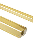 Wieszak na ręczniki Półka EVO GOLD na ścianki prysznicowe