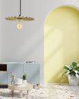 Lampa Sufitowa Wisząca APP1454-1CP Old Gold 2