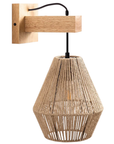 LAMPA ŚCIENNA KINKIET APP1149-1W Wood