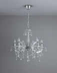 Lampa Sufitowa Wisząca Ebt004-5cp Transparent 6