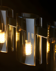 Lampa Wisząca 5-punktowa APP1706-5CP Grey G9 3