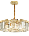 Lampa kryształowa wisząca APP1531-8CP4 Złota 1