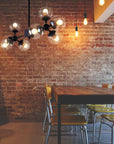 Lampa wisząca sufitowa 8 kule APP269-8C 4