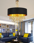 Lampa Wisząca 45cm APP683-3CP Czarna