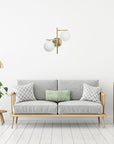 LAMPA ŚCIENNA KINKIET APP1171-2W Złoty