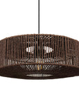 Lampa Wisząca Boho APP1295-1CP Brązowa