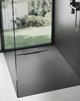 Brodzik prysznicowy Bazalt Black 90x90