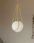 Lampa Sufitowa Wisząca APP1793-1CP 20cm Złota 5