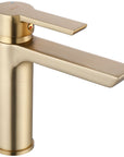 Bateria Umywalkowa REA ARGUS ZŁOTA SZCZOTKOWANA GOLD BRUSH Niska
