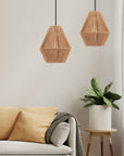 Lampa Wisząca Boho APP1150-1W WOOD