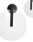 LAMPA ŚCIENNA KINKIET APP1313-W Czarna 1