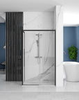 Kabina prysznicowa SOLAR BLACK MAT 90x120