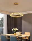 KRYSZTAŁOWA LAMPA SUFITOWA LED APP1064-1CP