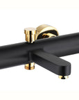 Bateria wannowa REA Polo czarno złota Black Gold