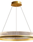 Lampa Wisząca LED APP1190-CP Złota 60cm