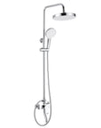 Zestaw Prysznicowy REA BLOOM BIAŁY CHROM WHITE CHROME