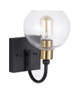 Lampa kinkiet black gold APP1580-1W