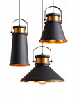 Lampa sufitowa ASTI ABC Czarna