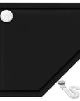 Kabina prysznicowa Rea DIAMOND 90x90 BLACK MAT