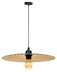 Lampa Wisząca APP1290-1CP Old Gold 3