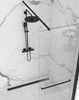 Ścianka prysznicowa Rea Cortis Black 120