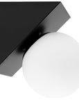 LAMPA ŚCIENNA KINKIET APP1227-1W Czarna