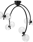 Lampa Sufitowa Szklane Kule APP979-8C