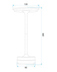 Lampka nocna APP1371-T Czarna