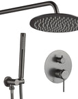 Zestaw natryskowy podtynkowy Rea Lungo Grip Tytan + BOX 1