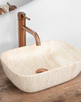 UMYWALKA NABLATOWA BELINDA MINI TRAVERTINE MATT 2