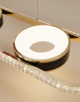 Lampa Sufitowa Wisząca Led G135-cp Złota 3