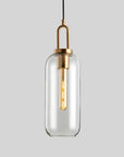 Lampa Sufitowa Wisząca Szklana Tuba APP631-1CP