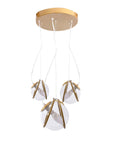 Lampa wisząca APP1091-3CP Złota