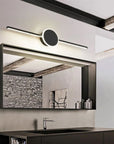 KINKIET ŁAZIENKOWY LED ROUND BLACK 40CM APP848-1W