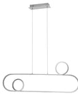 Lampa Sufitowa Wisząca LED APP810-CP CHROM + pilot