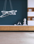 LAMPA KRYSZTAŁOWA WISZĄCA APP772-3CP