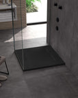 Brodzik prysznicowy Bazalt Black 90x90