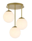 Lampa Sufitowa Wisząca APP1817-3CPR Gold 1