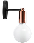 Lampa Kinkiet Ścienny Metalowy 392205 Różowe Złoto