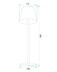 Lampka Nocna App1366-t Brąz 9