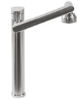 Bateria Umywalkowa REA PACO Wysoka Nikiel Szczotkowany INOX