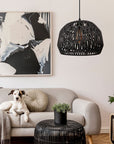 Lampa Wisząca Boho APP1483-1CP Czarna