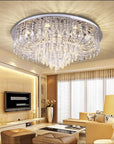LAMPA KRYSZTAŁOWA PLAFON APP781-9C