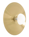 LAMPA ŚCIENNA KINKIET APP1419-W CZARNA/ZŁOTA