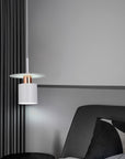 Lampa Wisząca APP1146-1CP Biało Różowe Złoto 9