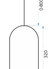 Lampa Wisząca Sufitowa APP196-1CP Fox B Różowe Złoto 10