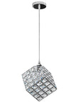 LAMPA WISZĄCA GLAMOUR KOSTKA APP721-1CP CHROM